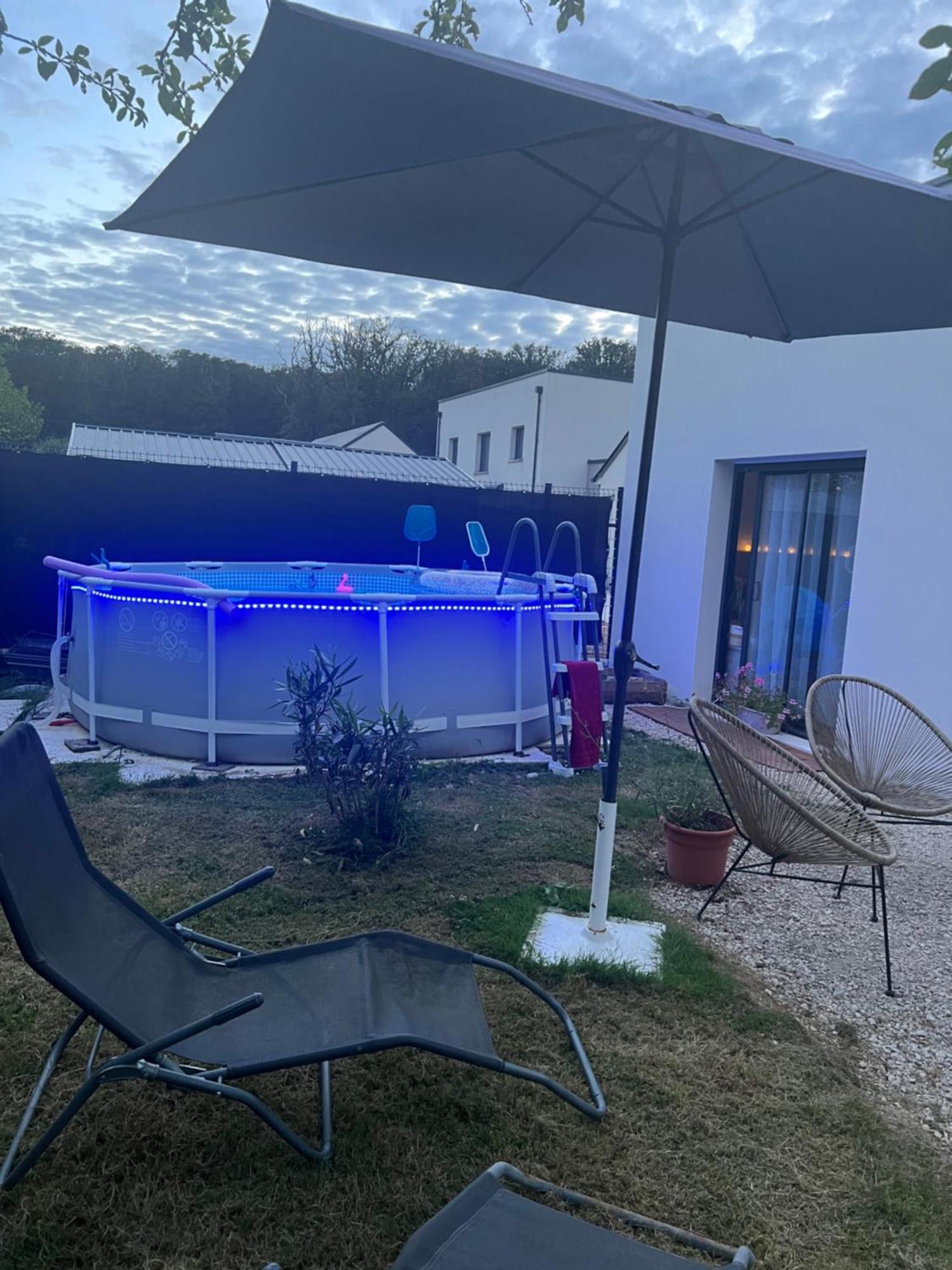 Quiniere - Entre Lac Et Foret - Hebergement Independant Avec Espace Kitchenette Blois Exteriör bild